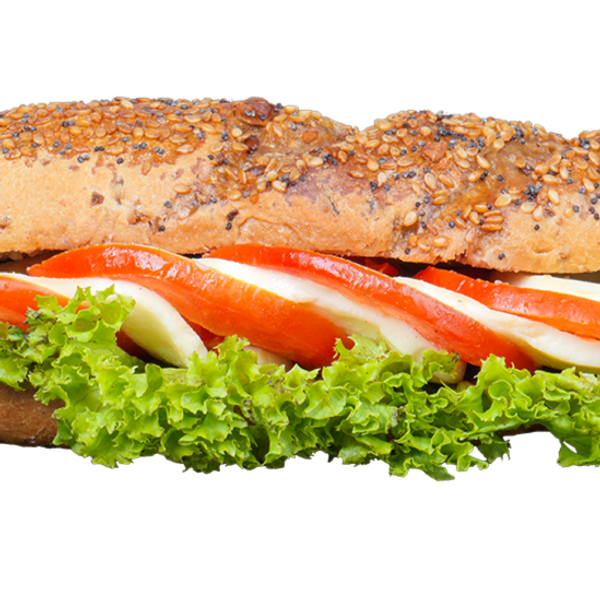Belegtes Tomaten Mozzarella Weckerl